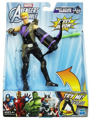 

Marvel Avengers Mighty Battlers Hawkeye 6"(Multicolor)