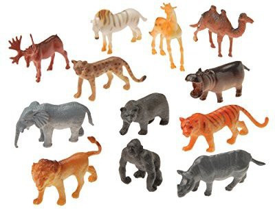 

US Toys Mini Wild Animals(Multicolor)