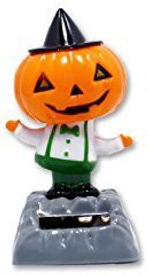 

DIYJewelryDepot Solar Powered Dancing Pumpkin With Hat(Multicolor)