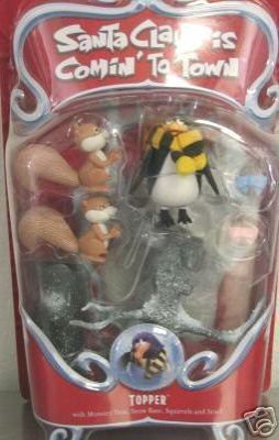 

Santa Claus is Coming to Town Topper(Multicolor)