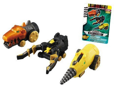 

Bandai Power Rangers Goseiger Gosei Header Leandick Landic(Multicolor)