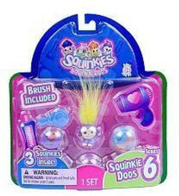 Squinkies Pencil Topper Series 6 Squinkie Doos Set(Multicolor)