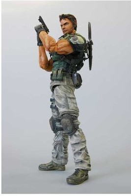 

Resident Evil Square Enix Play Arts 5 Deluxe 9 Inch Chris Redfield(Multicolor)