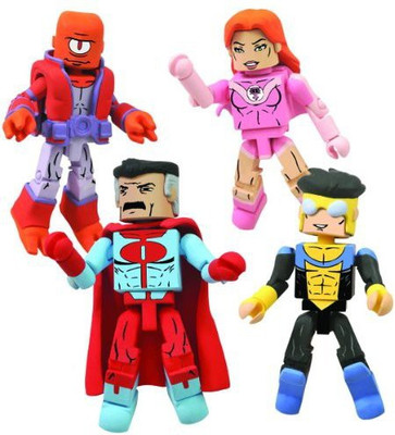 

Diamond Select S Invincible Minimates Box Set(Multicolor)