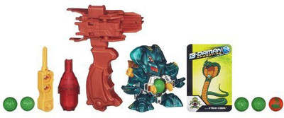 

Hasbro Bdaman Crossfire Bd15 Strike Cobra With True Aim Barrel(Multicolor)