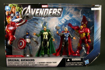

Hasbro Marvels Original Avengers Concept Series Set Thor Loki(Multicolor)