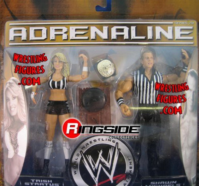 

Toy Rocket Trish Stratus And Shawn Michaels Wwe Wrestling Adrenaline(Multicolor)