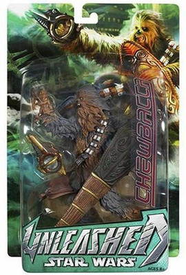

Hasbro Star Wars Unleashed 9" Inch Statue Chewbacca 2005(Multicolor)