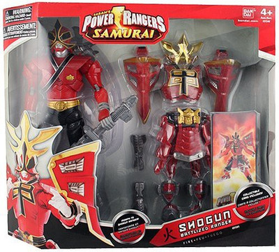 

Power Ranger Samurai Shogun Battlized Ranger Fire(Multicolor)