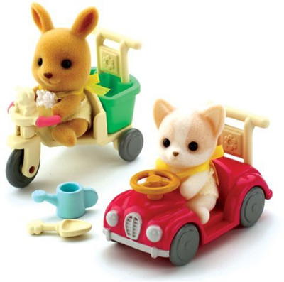 

Flair Sylvanian Families Ba Car & Tricycle Ride Ons(Multicolor)