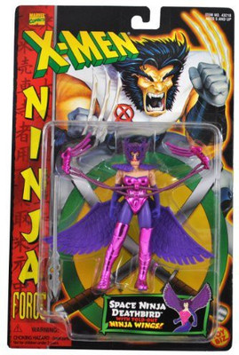 

Marvel Comics Year 1996 Xmen Ninja Force Series 5 Inch Tall Space(Multicolor)