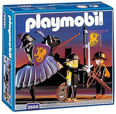 

Playmobil 3669 Knight Dragon Knight(Multicolor)