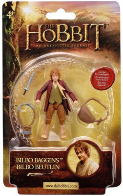 

The Bridge Direct The Hobbit Bilbo Baggins An Unexpected Journey 375"(Multicolor)