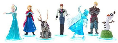 

Disney Frozen Exclusive Set Of 7Includes Elsa Anna Kristoff Olaf(Multicolor)