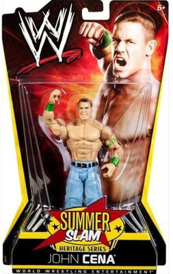 

Mattel Wwe Summer Slam Heritage 2009 John Cena Ppv Series 9(Multicolor)