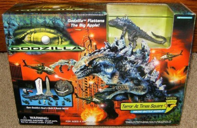 

Trendmasters Godzilla Terror At Times Square Mini Playset(Multicolor)