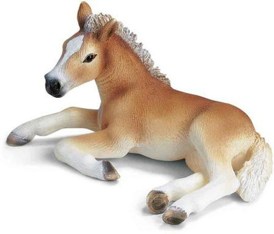 

Schleich Hafling Lying Foal(Multicolor)