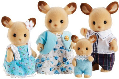

Calico Critters Buckley Deer Family(Multicolor)