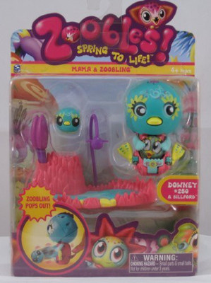 

Spin Master Zoobles Mama & Zooblingduck & Duckling Downey 250 & Billford(Multicolor)