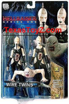 

NECA Bloody Variant Wire Twins With Chattering Torso 3 Pack(Multicolor)