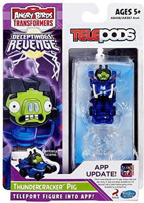 

Hasbro Angry Birds Transoirmers Telepods Thundercracker Pig(Multicolor)