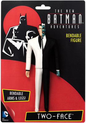 

NJ Croce The New Batman Adventures: Two-Face Bendable Figure(Multicolor)