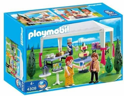

Playmobil Wedding Guests In Party Tent(Multicolor)