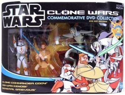 

Star Wars Clone Wars Commemorative 3 Pack Commander Cody(Multicolor)