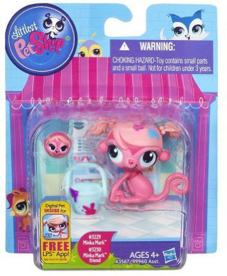 

Littlest Pet Shop Minka Mark And Friend Favorite Pets 3229 And 3230(Multicolor)