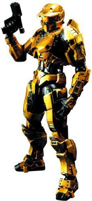 

Square Enix Halo Play Arts Kai Gold Spartan(Multicolor)