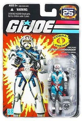 

G.I. Joe Hasbro 3 3/4 25Th Anniversary Cobra Commander(Multicolor)