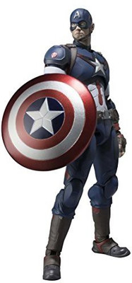 

Bandai Sh Figuarts Avengers Captain America About 155Mm Abs U0026(Multicolor)