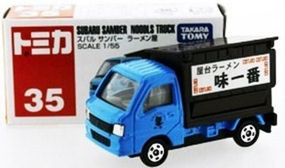 

Takara Tomy Subaru Samber Noodles Truck Light Blue/Brown 0355(Multicolor)