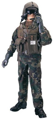 

Elite Force Us Apache Ah64 Pilot 12" Military(Multicolor)