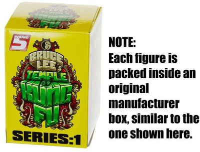 

Bruce Lee Red Ninja ~3" Mini Temple Of Kung Fu Series 1(Multicolor)