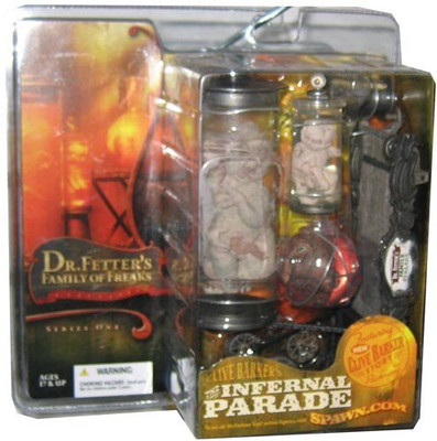 

MACFARLANE TOYS the Infernal Parade Dr. Fetter's Family of Freaks Figure(Multicolor)