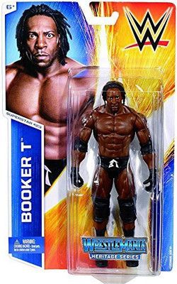 

Mattel Wwe Heritage Series Superstar 23 Booker T(Multicolor)