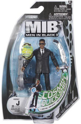

Men In Black 3 With Small Accessory Agent J & Sonic Drifter (4 Inch)(Black)