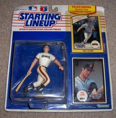 

Starting Lineup 1990 Will Clark Mlb Starting Lineup(Multicolor)
