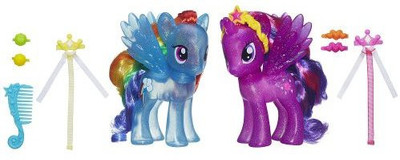 

Hasbro My Little Pony Princess Twilight Sparkle & Rainbow Dash(Multicolor)