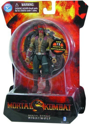 

Jazwares Mortal Kombat 9 Nightwolf 4"(Multicolor)