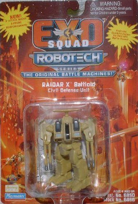 

Robotech Raidar X Battloid Civil Defense Unit 3" (1994 Playmates)(Multicolor)