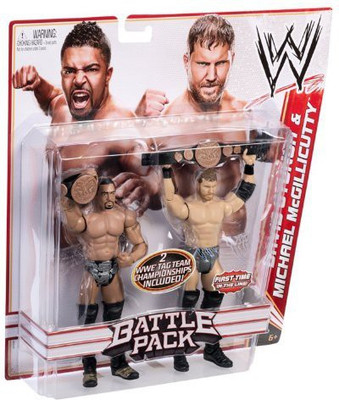 

Mattel Wwe Michael Mcgillicutty And David Otunga 2Pack Series 16(Multicolor)
