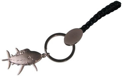 

Moulinsart Tintin Shark Submarine Metal Keyring(Beige)
