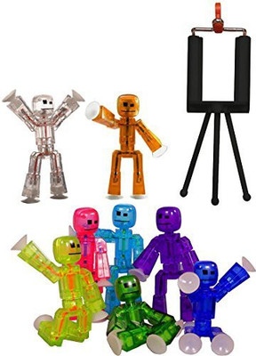 

Stikbot Stikbot Complete 3" Set of 6 Figures & Starter(Brown, White)