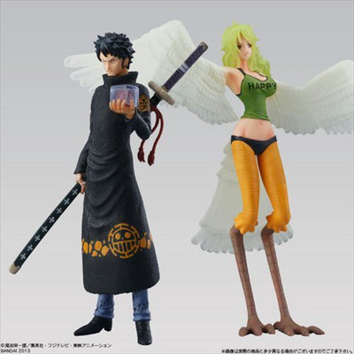 

Bandai Shokugan Super One Piece Styling Trafalgar Law And Monet(Multicolor)