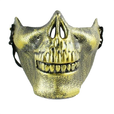 

Call of Duty Mask Modern Warfare Ghost Rider Bike Skull(Gold)