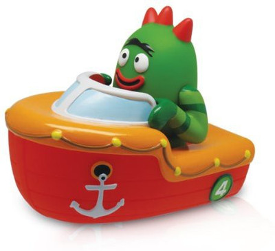 

Yo Gabba Gabba Brobee Boat Squeezy Bath(Multicolor)