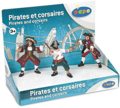 

Papo Set Of 3 Pirates And Corsairs(Multicolor)