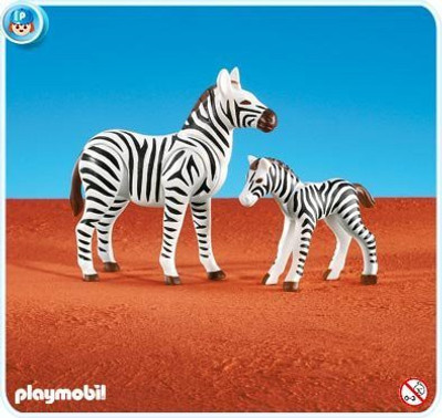 

Playmobil Zebra With Foal(Multicolor)